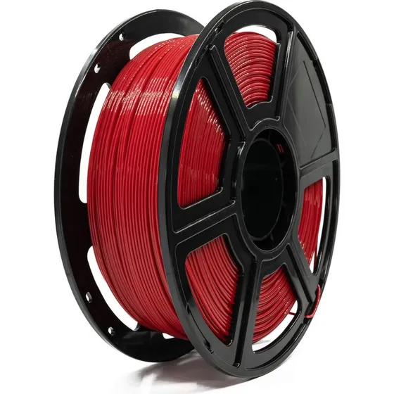 FlashForge PLA-A 1000g Transparent Rød 3D-Print Filament