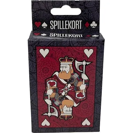Spillekort Deluxe 1-pak – 56 kort inkl. 4 jokere