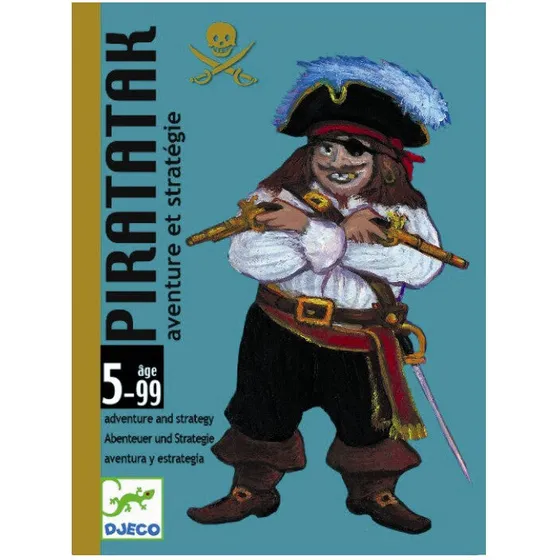 Djeco Piratatak Kortspil – fra 5 år (2-4 spillere)