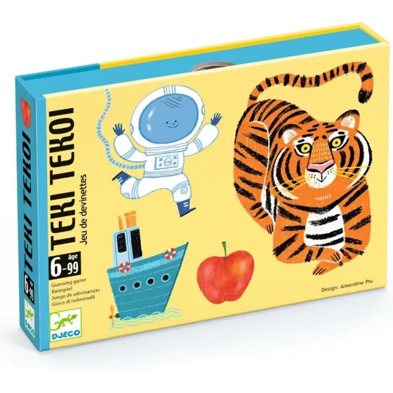 Djeco Kortspil Téki-Tékoi – Hvem/hvad er jeg?