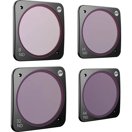 PGYTECH Filter Sæt til Actionkamera (4pk, Gråfilter)