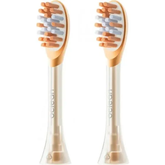 Oclean Easy Clean Reservbørste, Orange, 2 stk