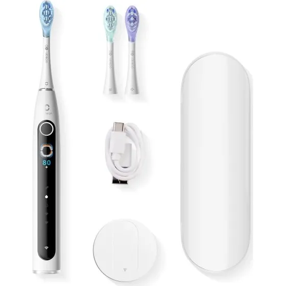 Oclean X Pro 20 S Elektrisk Tandbørste Hvid med USB-C