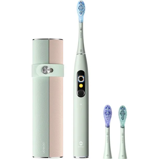 Oclean X Ultra 20 S Elektrisk Tandbørste Grøn med 2 Børstehoveder