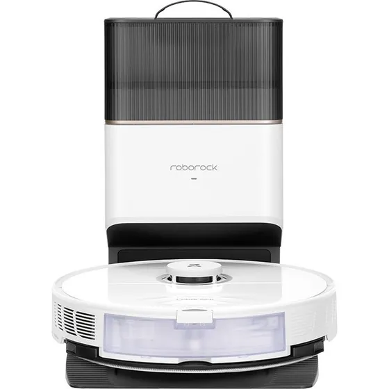 Roborock S8+ robotstøvsuger med tømningsstation, hvid