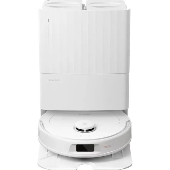 Roborock Q Revo Plus 7000Pa, Selvtømmende, Hvid
