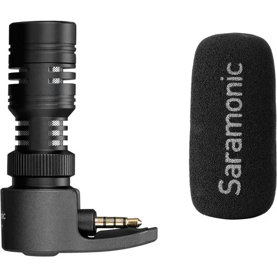 Saramontic Smartmic+ Retningsmikrofon, USB-C & 3,5 mm