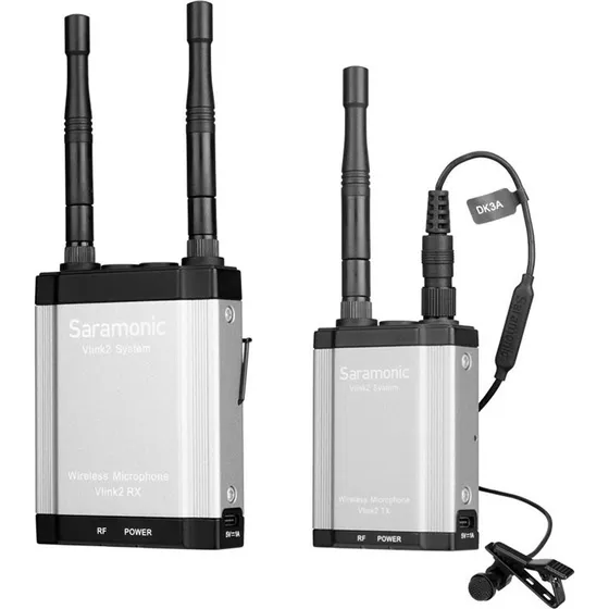 Saramonic Vlink2 Kit1 Trådløs Mikrofon System 2,4GHz