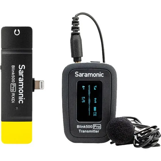Saramonic Blink 500 Pro B3 Trådløst Mikrofonsæt med Lightning Modtager