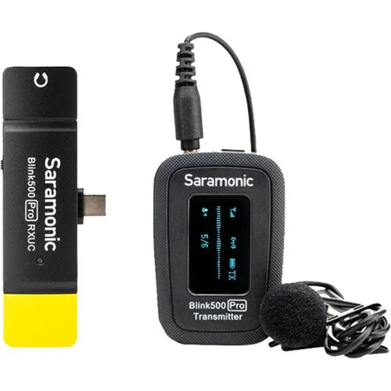 Saramonic Blink 500 Pro B5 2,4GHz Trådløs Mikrofonsæt med USB-C