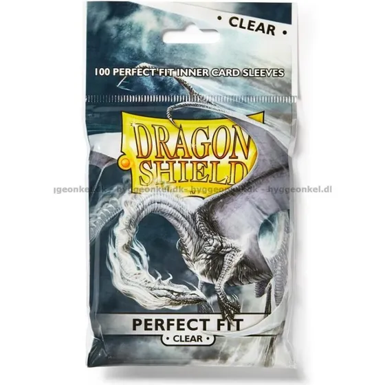 Dragon Shield Perfect Fit Toploader Clear 63x88 mm - 100 stk