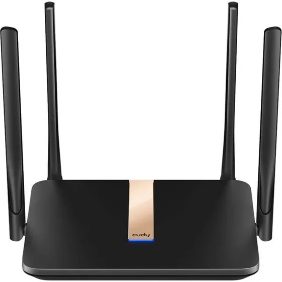 CUDY LT500D 4G AC1200 Dual Band Wi-Fi Router, Sort