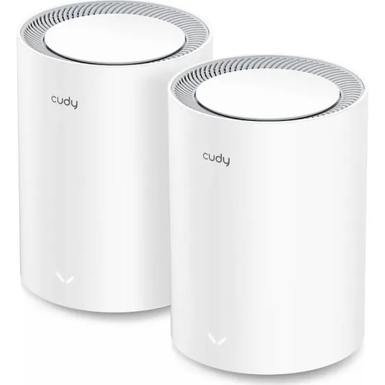 CUDY M3000 AX3000 2.5G Wi-Fi 6 Mesh 2-pack Hvid