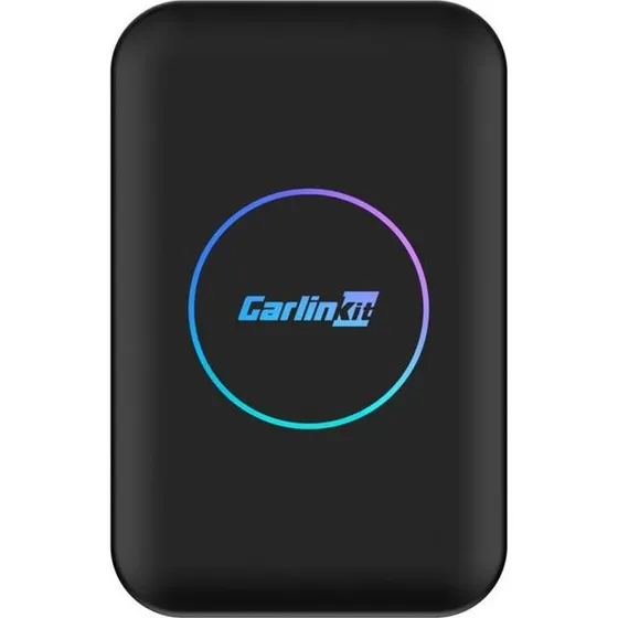 Carlinkit TBOX LITE Trådløs CarPlay & Android Auto Adapter, Sort