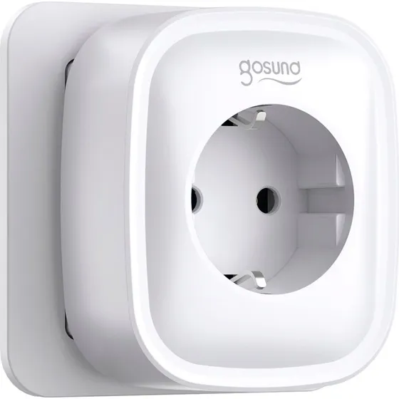 Gosund SP112 Smart Stik med 2xUSB, Hvid (Type F, Wi-Fi)