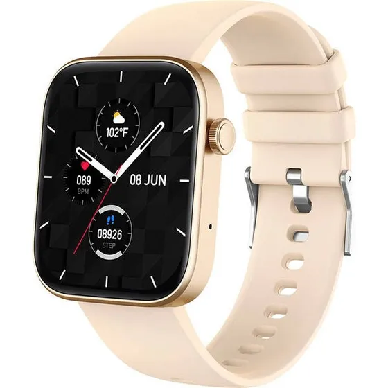 Colmi P71 Smartwatch, Guld, 1,9" Display