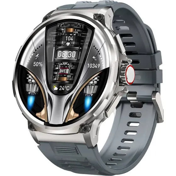 Colmi V69 Smartwatch, 1,85" Skærm, Sølv, IP68