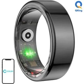 Colmi R02 Smartring 19,8 mm, 10 stk. (sort)