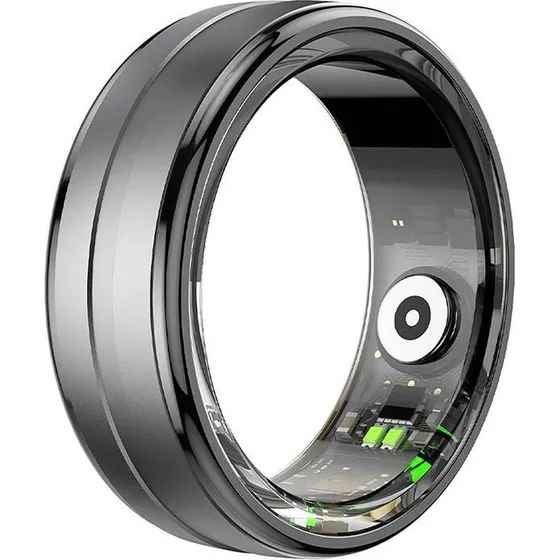 Colmi R06 Smartring, Bluetooth 5.0, Sort, 18,1 mm