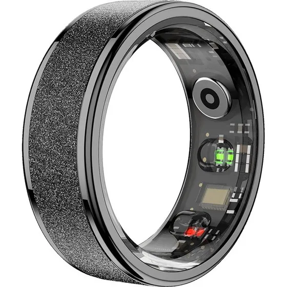 Colmi R10 Smartring, 22,4 mm, Størrelse 13, 5ATM, Sort