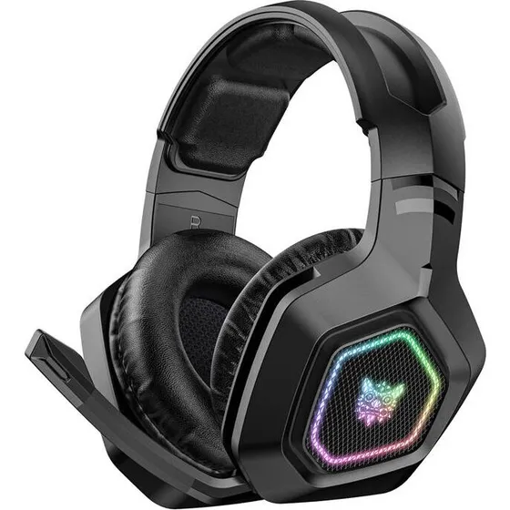 Onikuma B100 Trådløse Gaming Hovedtelefoner, Sort, 60 Timer