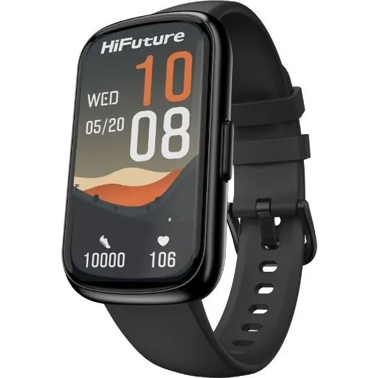 HiFuture EVO2 Smartwatch, 1,47" IPS, IP68, Sort