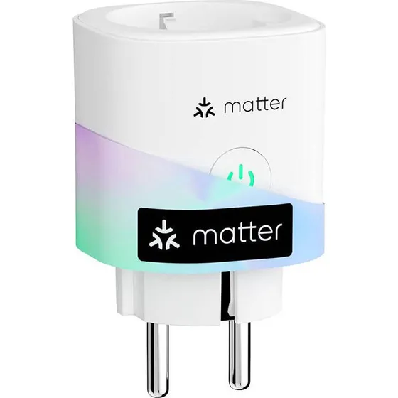 Meross MSS315MA Smart Stikkontakt med Energimåler (Matter)