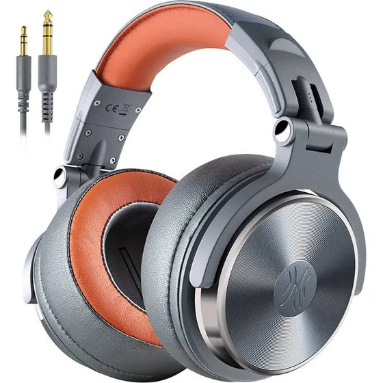 OneOdio Pro50 Over-Ear Hovedtelefoner, Grå, 3,5mm