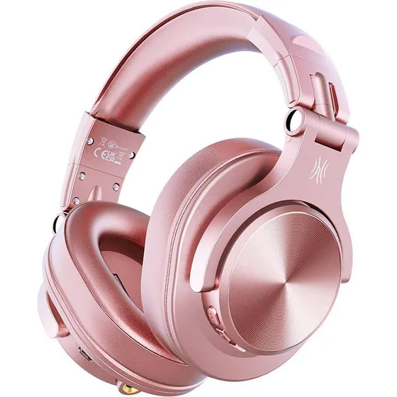 OneOdio A70 Trådløse Hovedtelefoner - Pink, 50 Timer