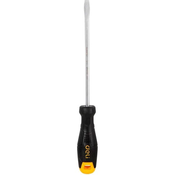 Deli EDL6261501 Skruetrækker Flad Kærv 6x150mm Sort