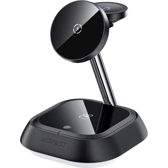 Acefast E16 3-in-1 Trådløs Oplader 15W Sort