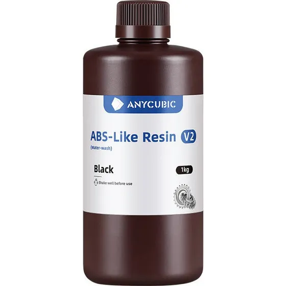 Anycubic ABS-Like Resin V2 1kg Sort
