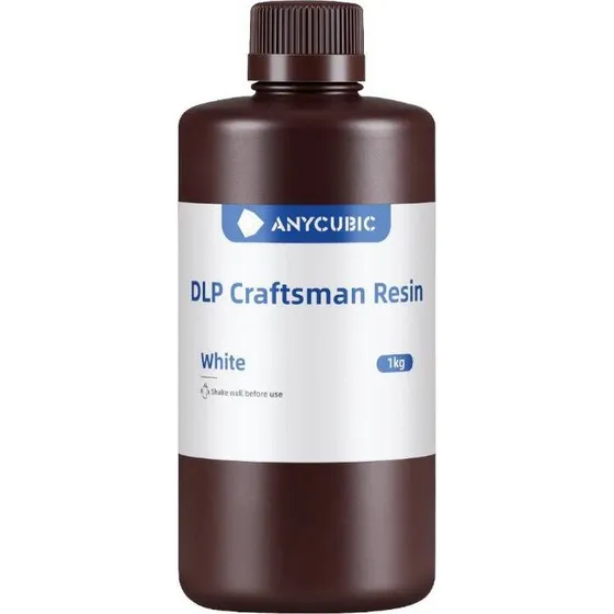 Anycubic DLP Craftsman Hvid 1kg Resin til 3D Printing