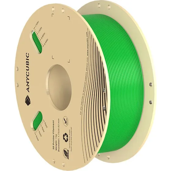 Anycubic PLA Filament 1 kg Grøn 1.75mm