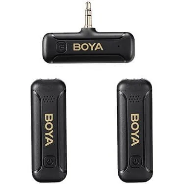 Boya BY-WM3T2-M2 Trådløs Mikrofon x2 3,5 mm