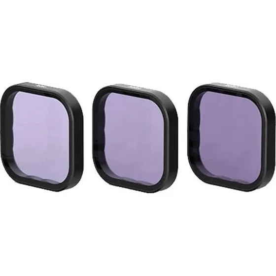 Telesin Hero 13 ND8/16/32 Filter Sæt – Aluminium & Corning Glass