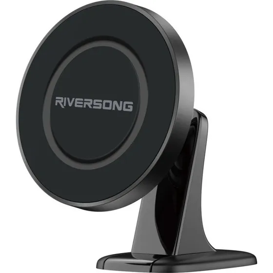 Riversong MagClip 03 Magnetisk Holder til iPhone 12-15, Sort