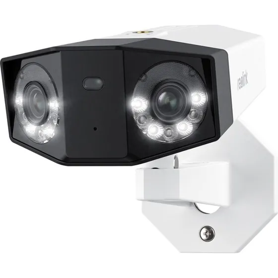 Reolink Duo P730 4K PoE Udendørs Overvågningskamera, 180° Panorama, Hvid/Sort