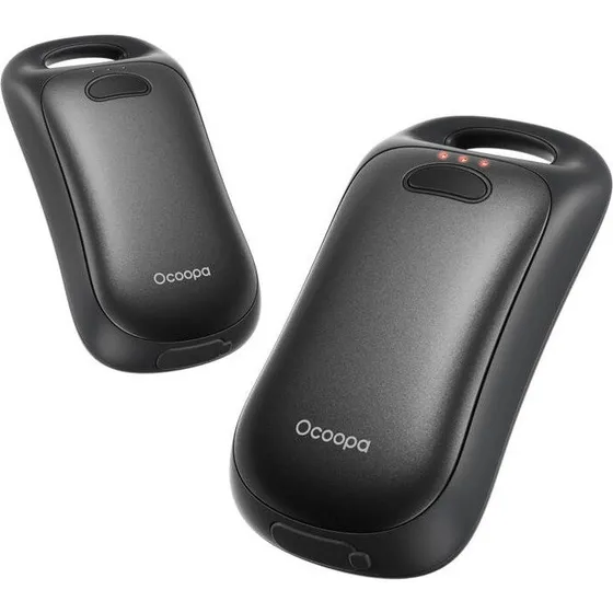 Ocoopa UT4 Håndvarmer 2x3000 mAh USB-C, Sort