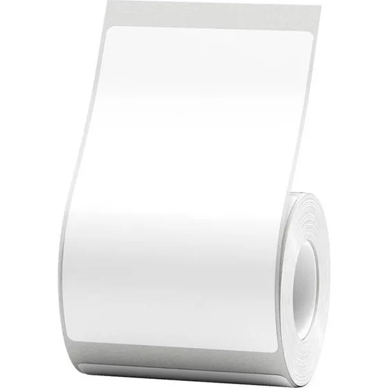 Niimbot Hvide Termoetiketter 50x80 mm, 95 stk
