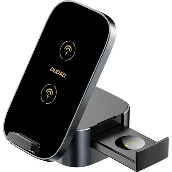 Dudao A11Pro+ 3-in-1 trådløs oplader 15W sort