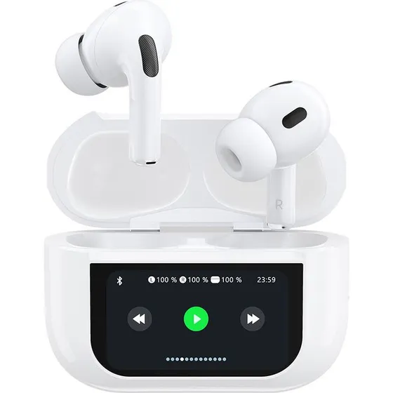 Dudao U19 TWS In-Ear Høretelefoner med Bluetooth 5.3, Hvid