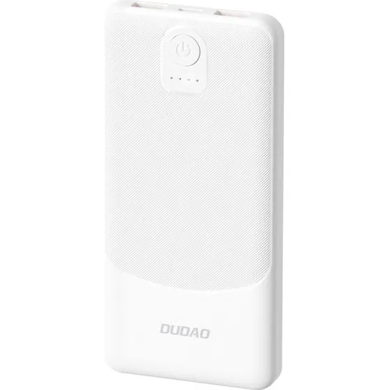 Dudao K10 10.000 mAh Powerbank Hvid