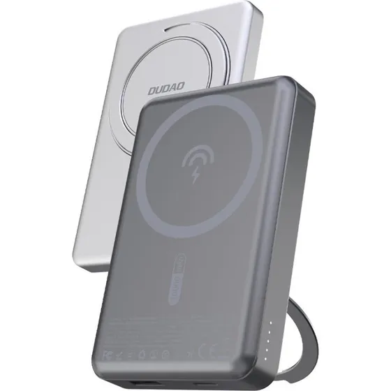 Dudao K28S Wireless Powerbank 5000 mAh 20W grå