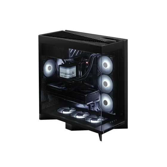 TRYX LUCA L70 Midtower Sort, Udvidet ATX med Glaspanel