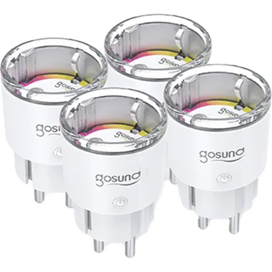 Gosund EP2-Z ZigBee Smart Socket 10A 4-pak