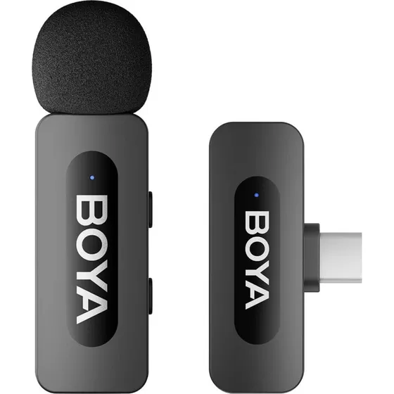 Boya BY-V10 V2.0 Mini USB-C Trådløs Mikrofon