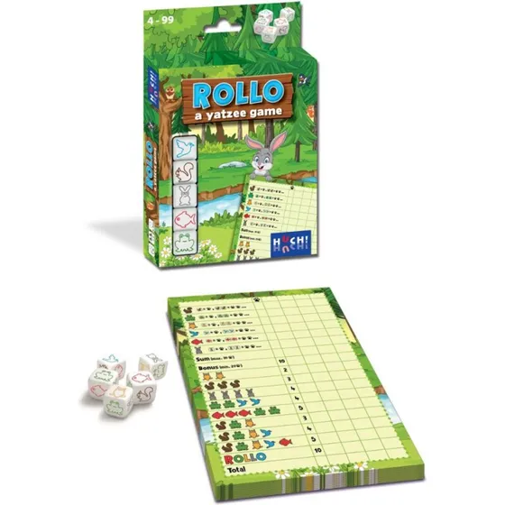 Huch! Rollo Dyre-Yatzy – Børnespil fra 4 år