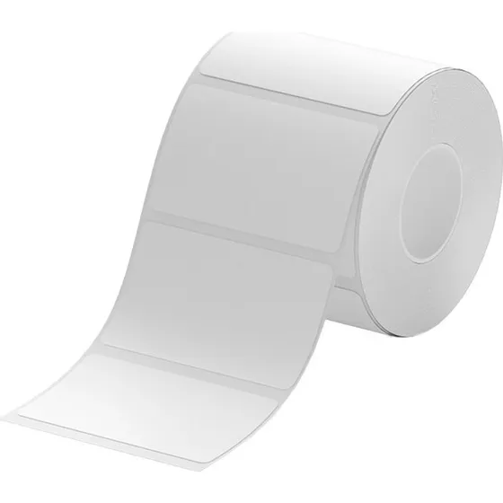 NIIMBOT T50×30 mm Dual-Color Hvid Etiket Rulle, 230 Stk