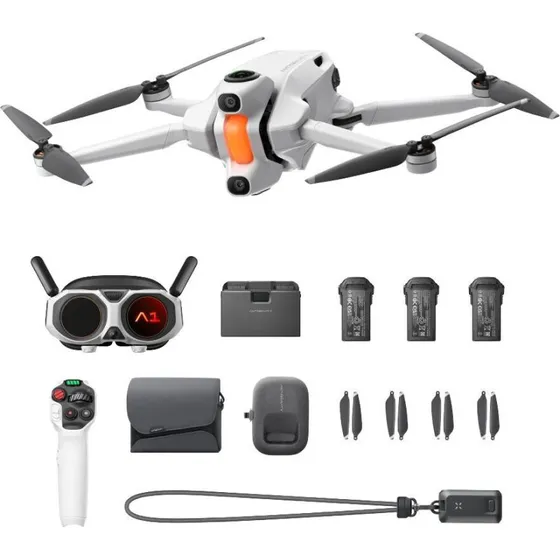 Antigravity A1 Explorer Bundle, 8K, 30fps, 7km, hvid, 249g